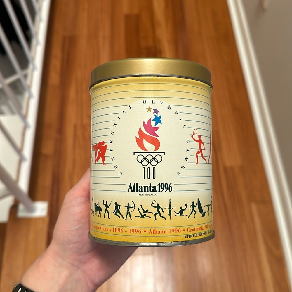 Atlanta 1996 Olympics Metal Tin